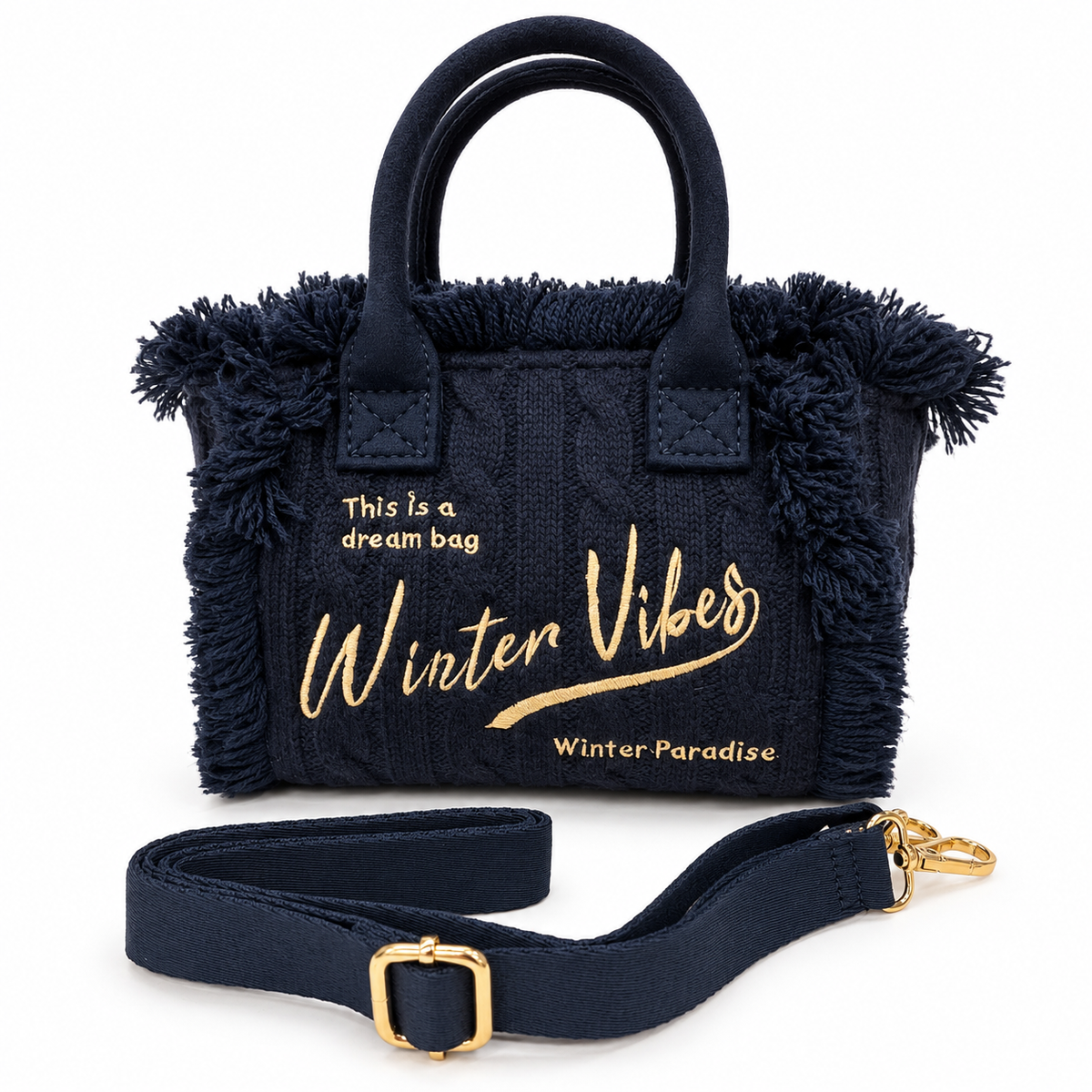 Borsa "Winter Vibes" con tracolla