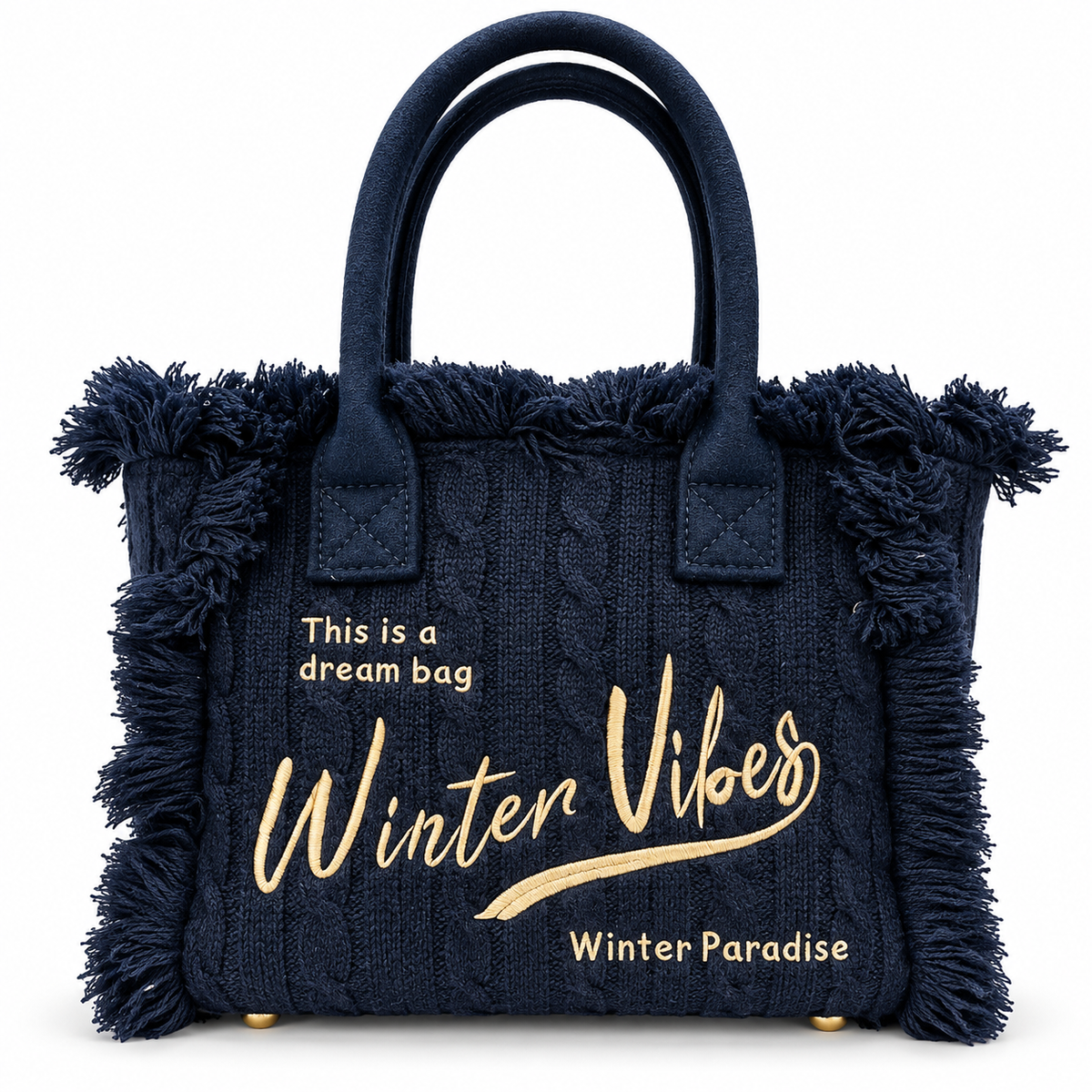 Borsa "Winter Vibes" con tracolla