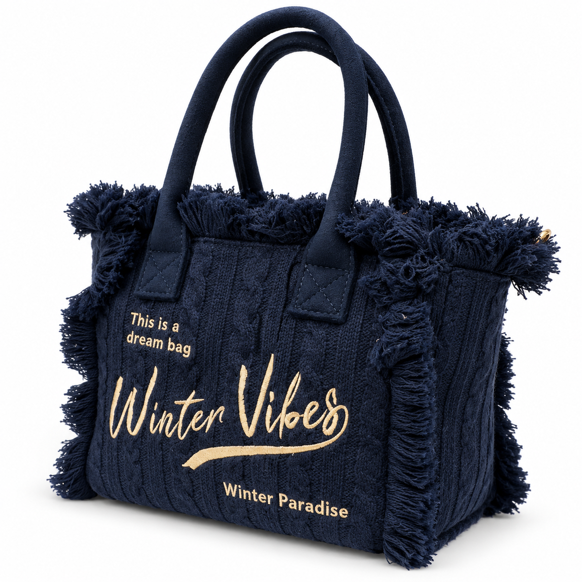 Borsa "Winter Vibes" con tracolla