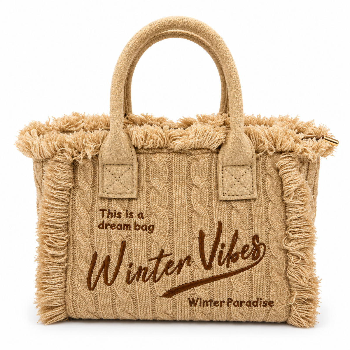 Borsa "Winter Vibes" con tracolla