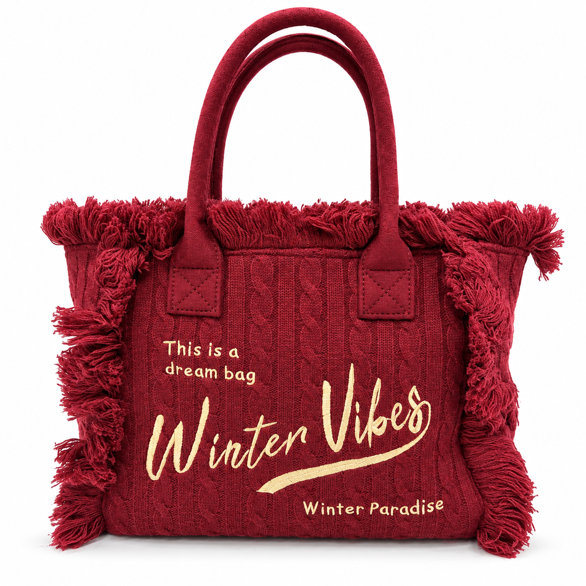 Borsa "Winter Vibes" con tracolla