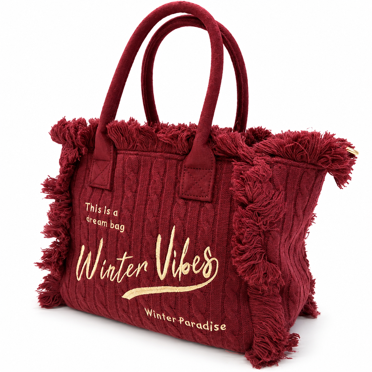Borsa "Winter Vibes" con tracolla