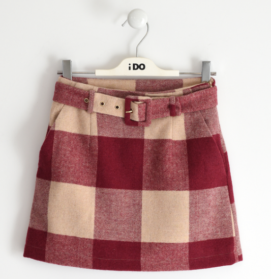 Gonna a quadri ragazza - iDO