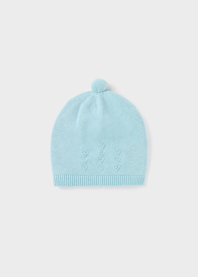 Cappellino verde in cotone - Mayoral Newborn